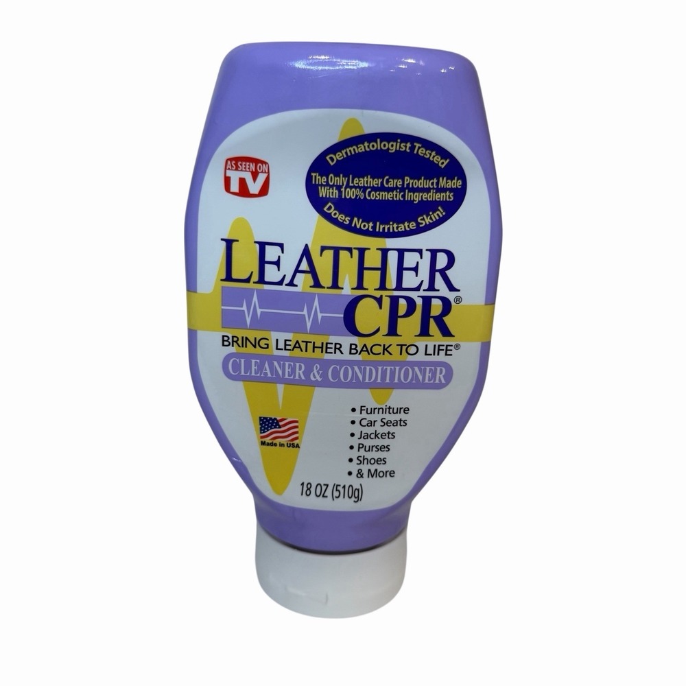Leather CPR Cleaner & Conditioner 18oz Shoes Jackets Purses Furniture Boots‎ NEW